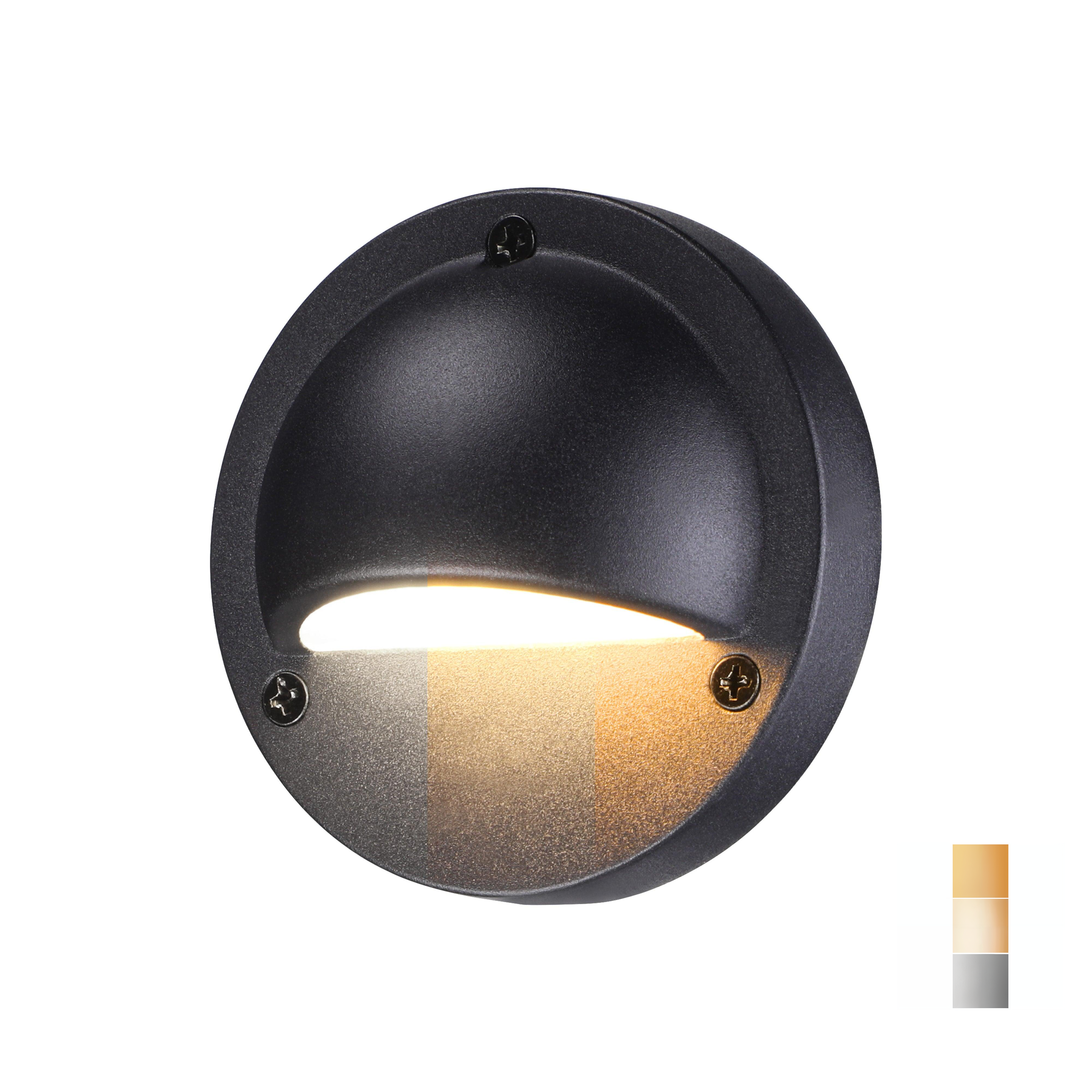 LeonLite® Semisfera 12V Deck & Rail Light - Matte Black