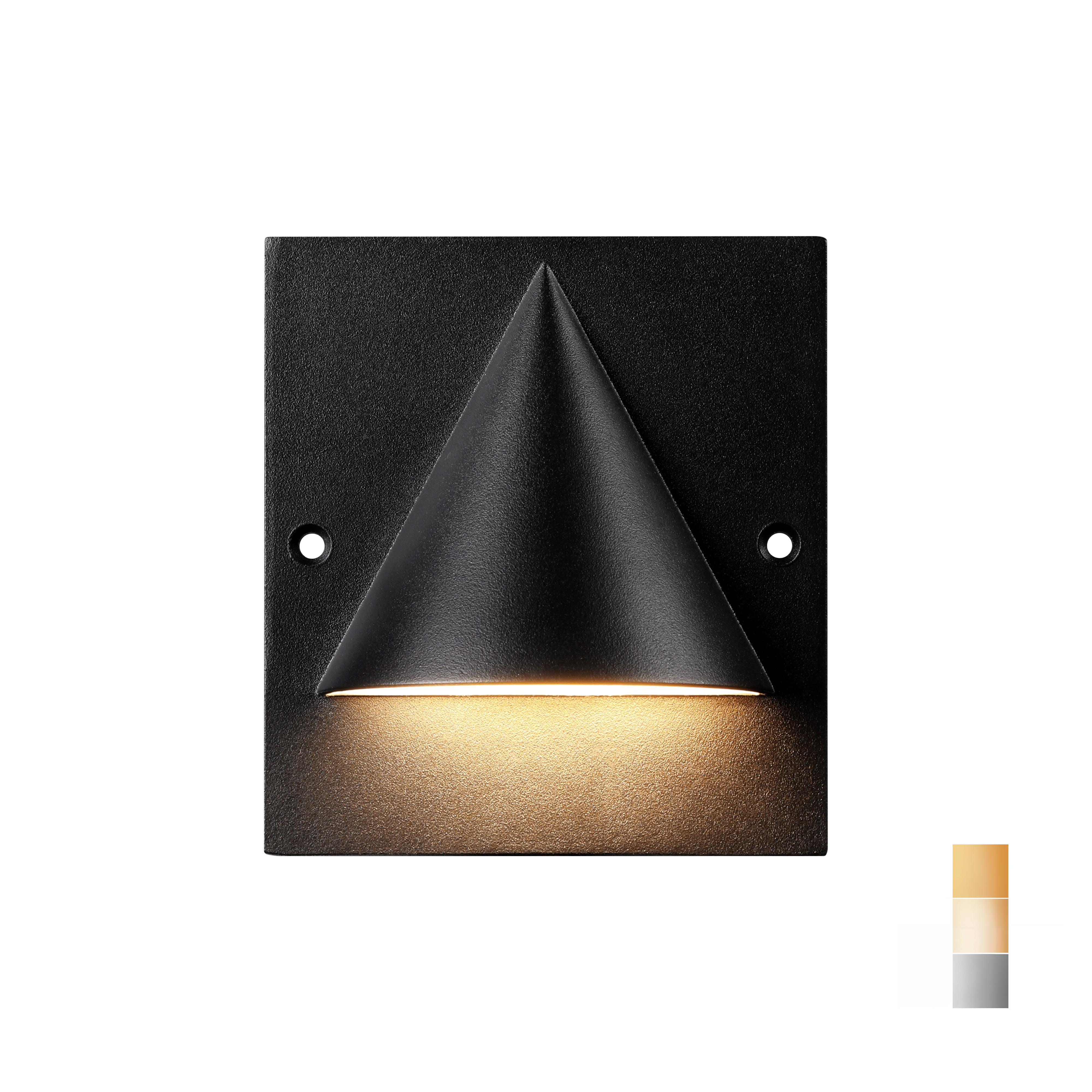 LeonLite® Vertebre 12V Deck & Rail Light - Matte Black - Adjustable Color Temperature