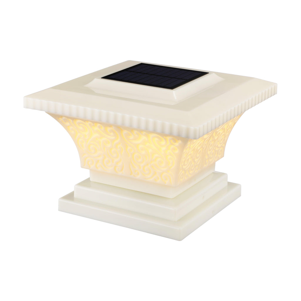 LeonLite® Luce Deck Post Cap Light - White - 3000K - LeonLite