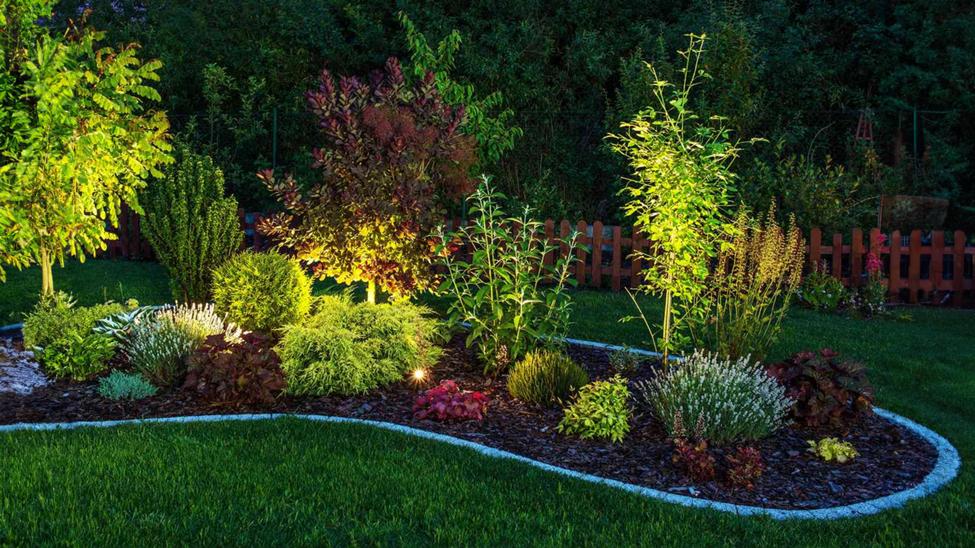 How to Conceal Landscape Lights and Wires
