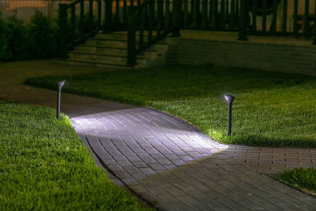 LEONLITE LED Solar Path Light - Motion Sensor - 6500K