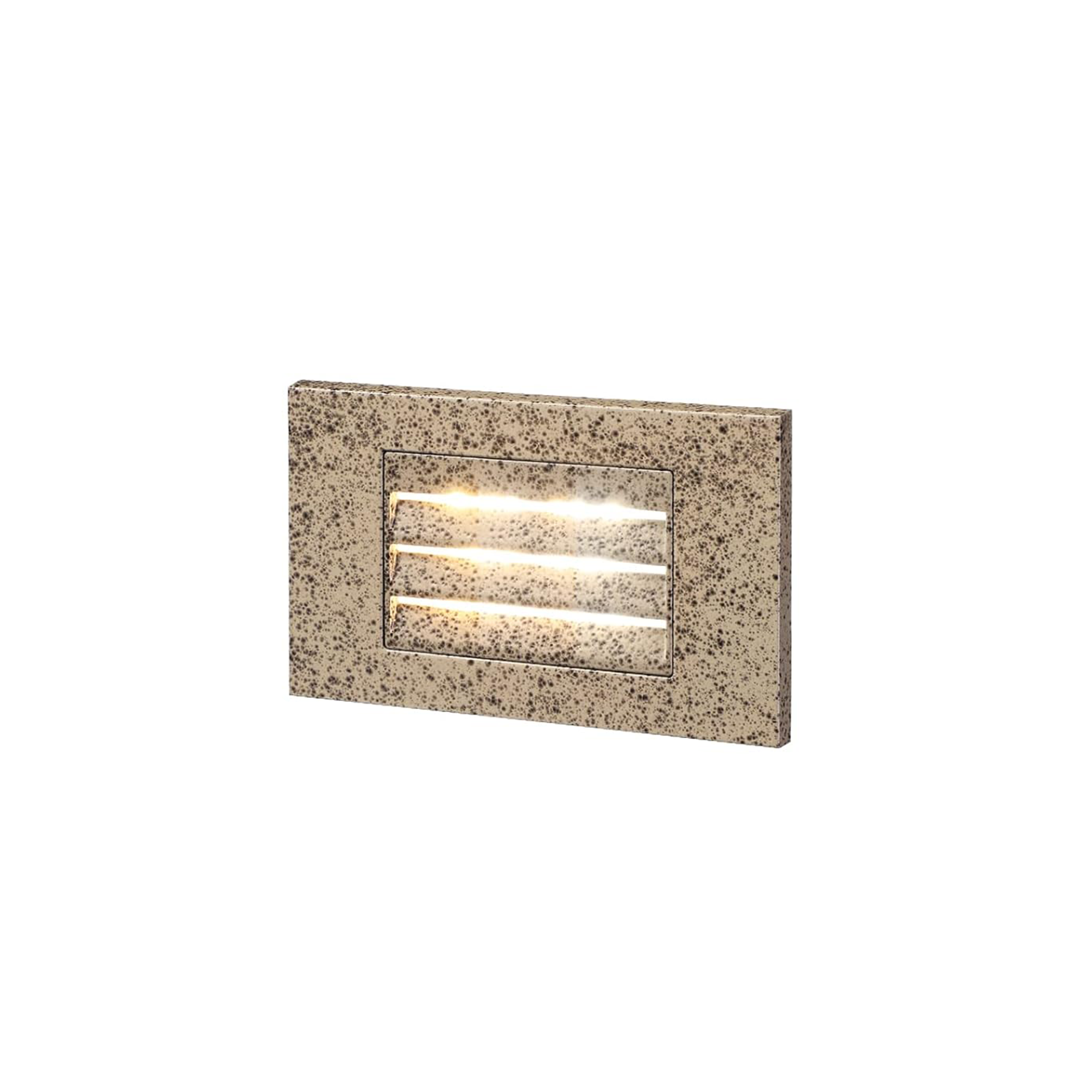 LEONLITE 120V LED Step Lights - Louvered Anti-Glare Design - 5W - 3CCT