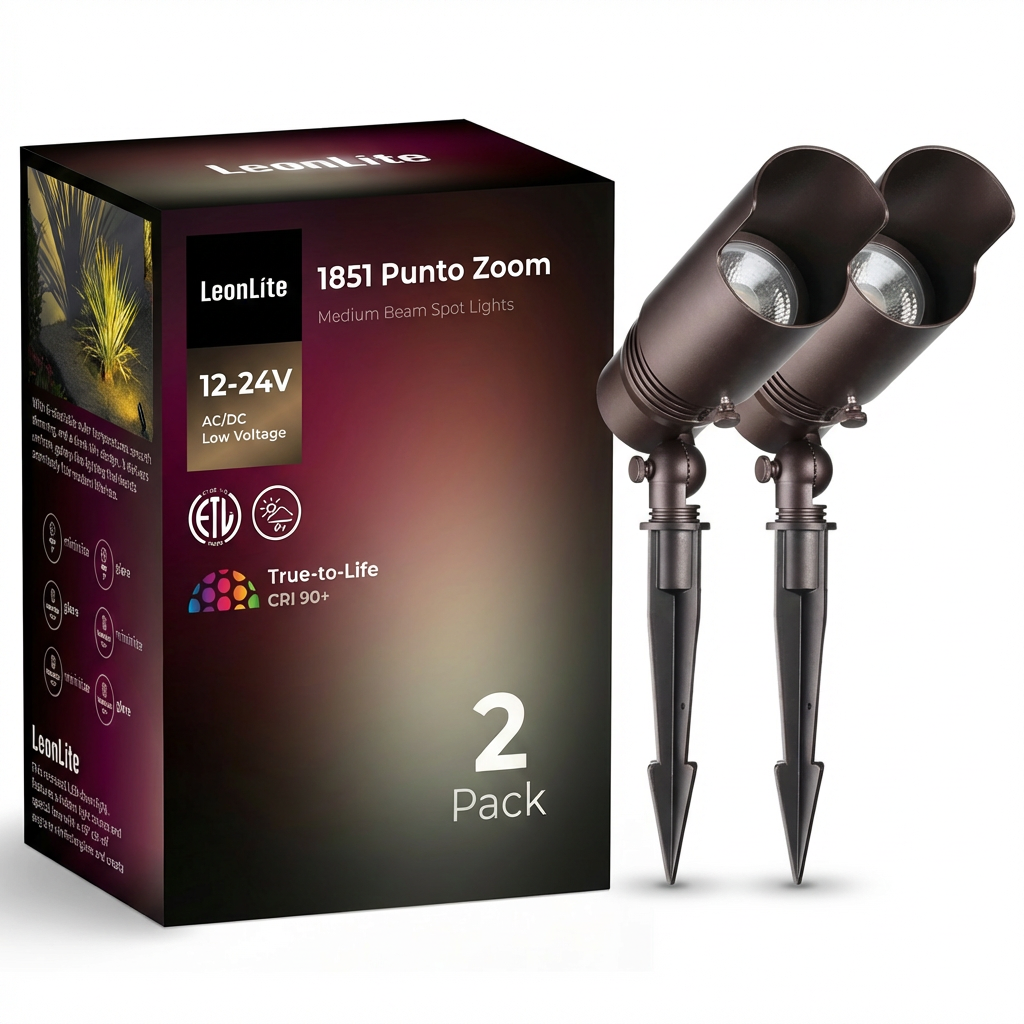 5CCT LED Landscape Spotlight | 7W Oil Rubbed Bronze