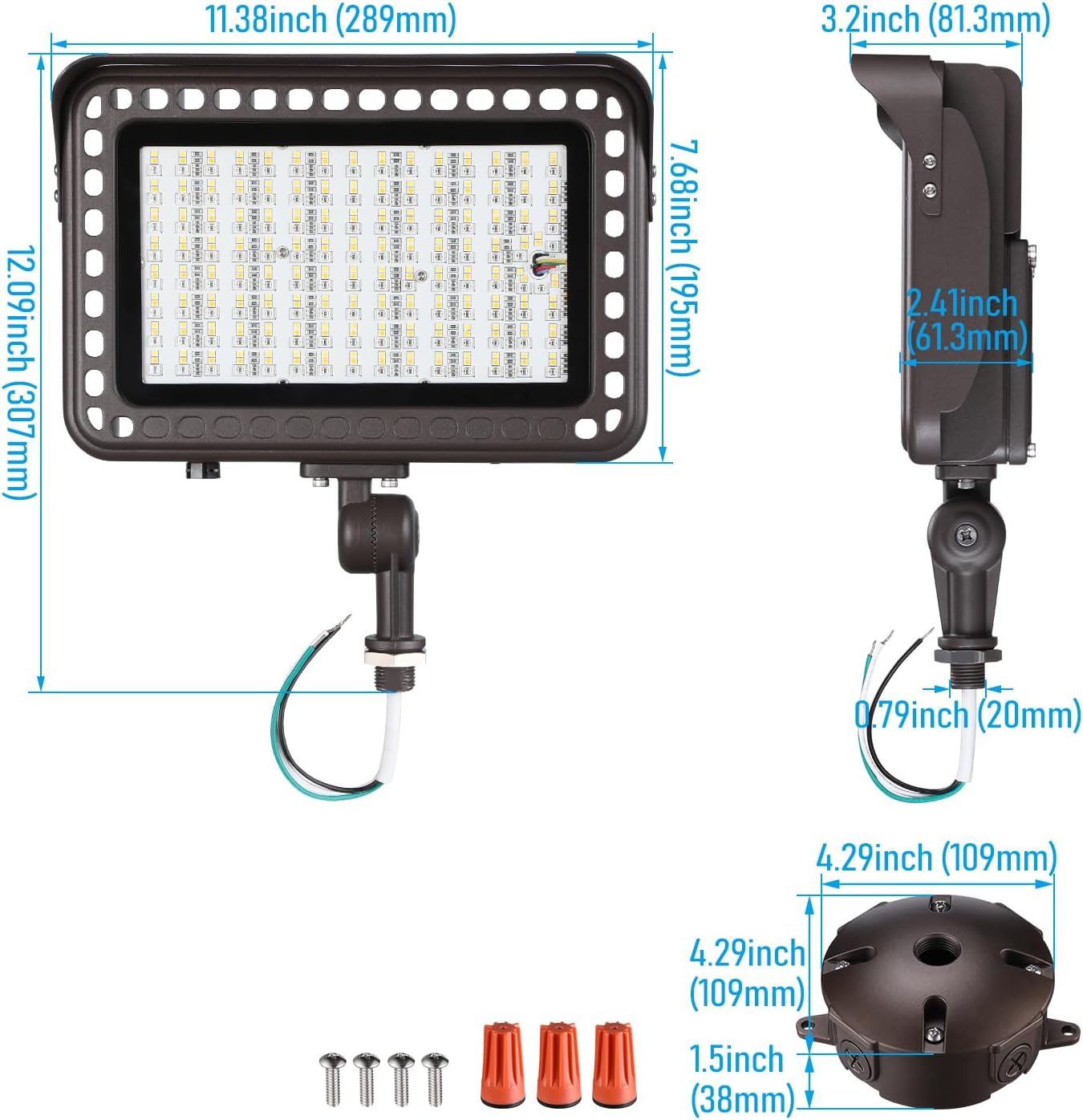 LeonLite® Potente Smart LED Flood Light - RGB