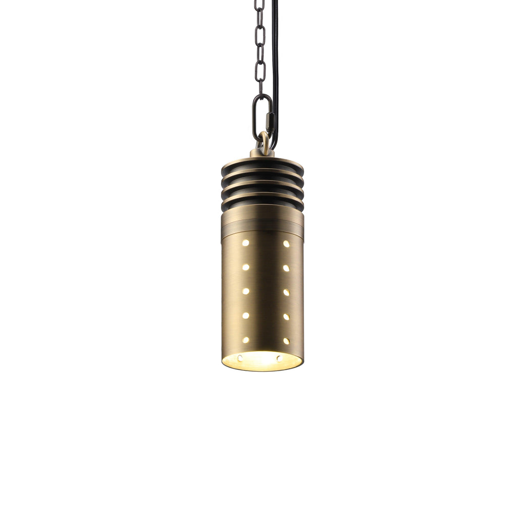 LeonLite® Scheletro Outdoor Pendant & Patio Light - Brass Yellow - 2700K - LeonLite