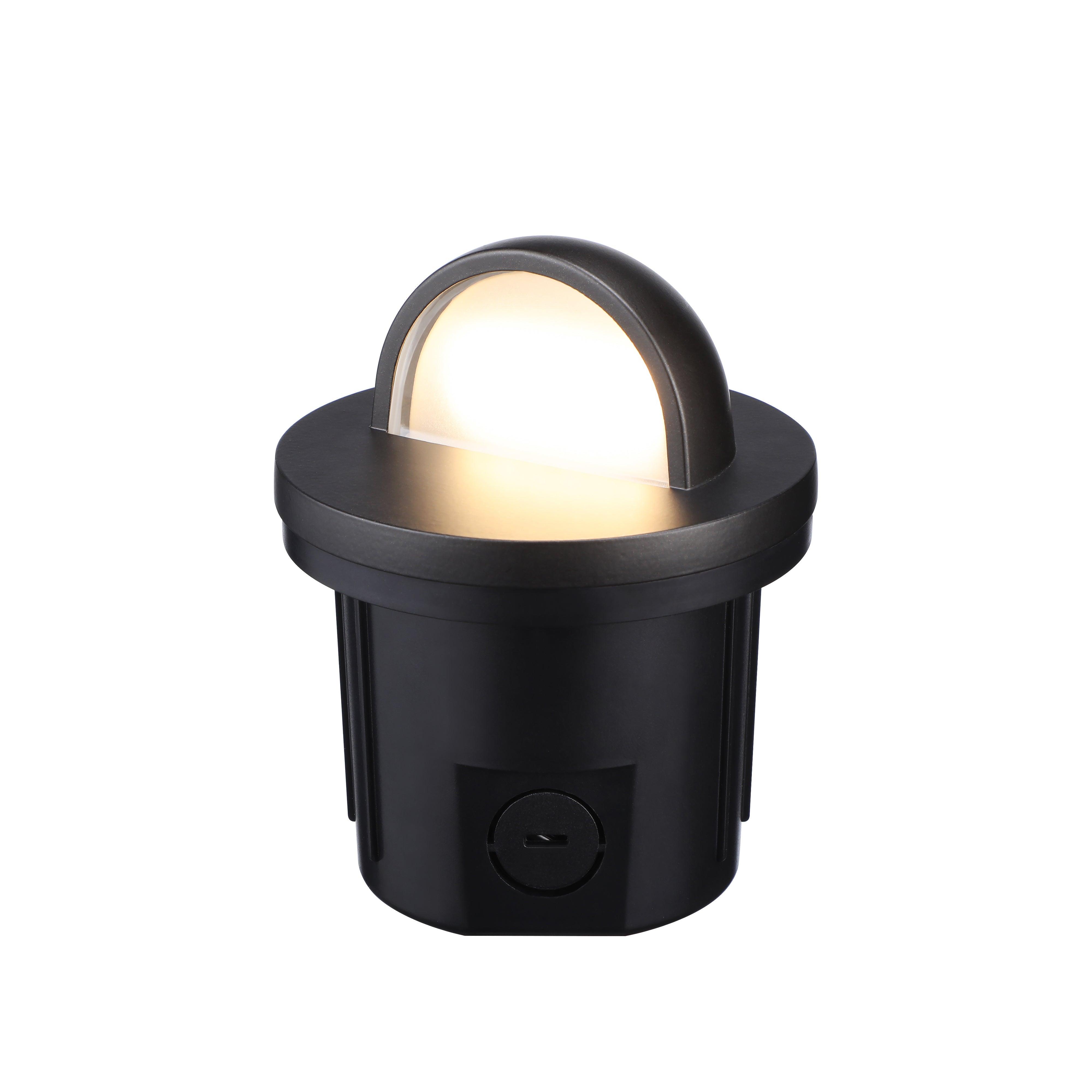 LeonLite® Primo Quarto In-Grade Light - Black - 3000K - LeonLite