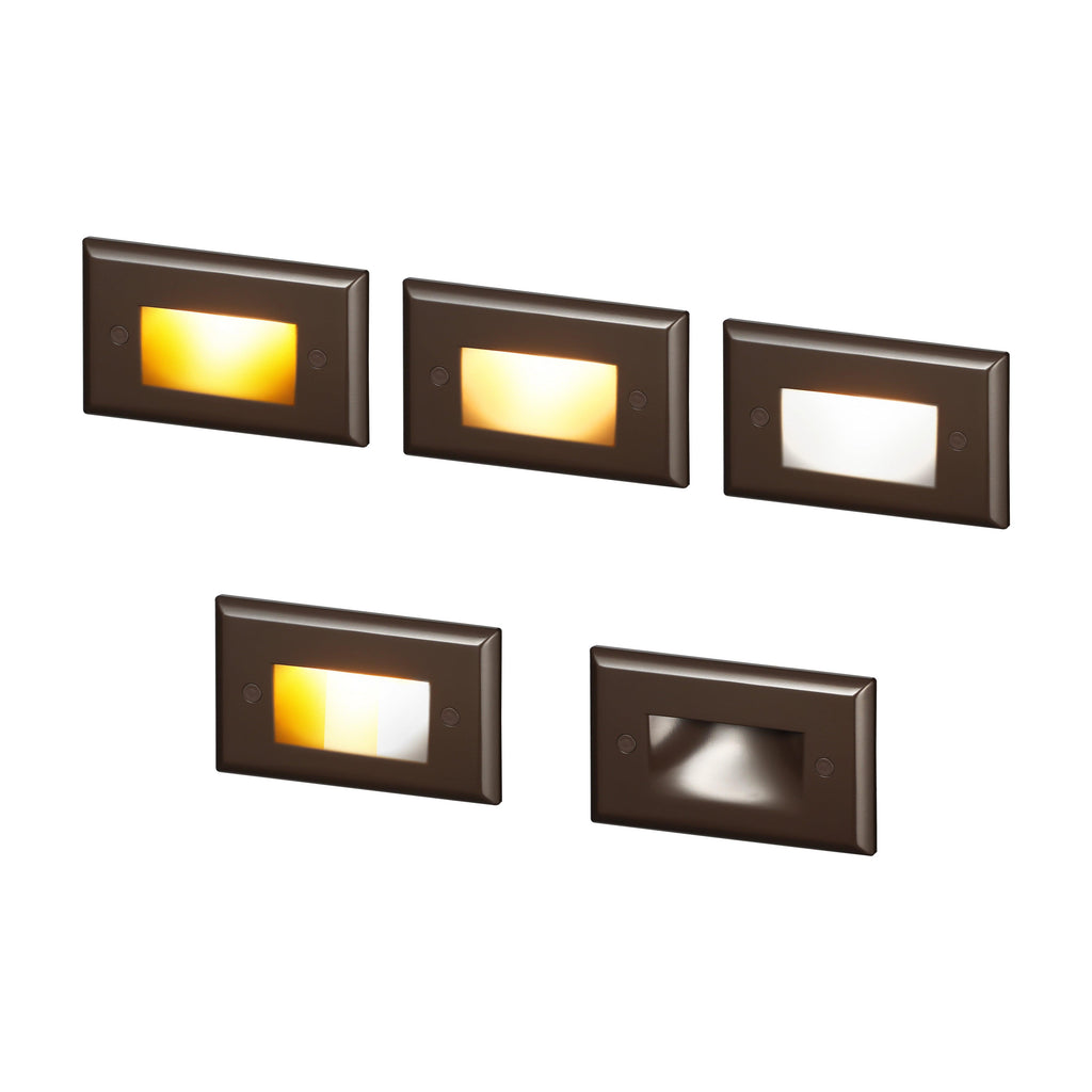 LeonLite® ZincTech Commercial Parallel Gradience Step & Deck Light - Oil Rubbed Bronze - Adjustable Color Temperature - LeonLite