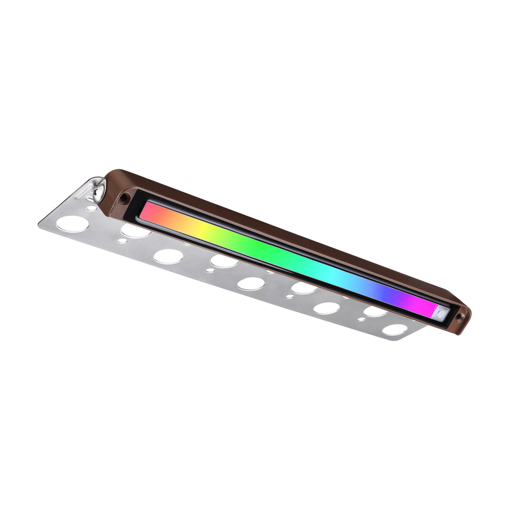 LeonLite® Pivot Hardscape & Step Light - Grante - RGB - LeonLite
