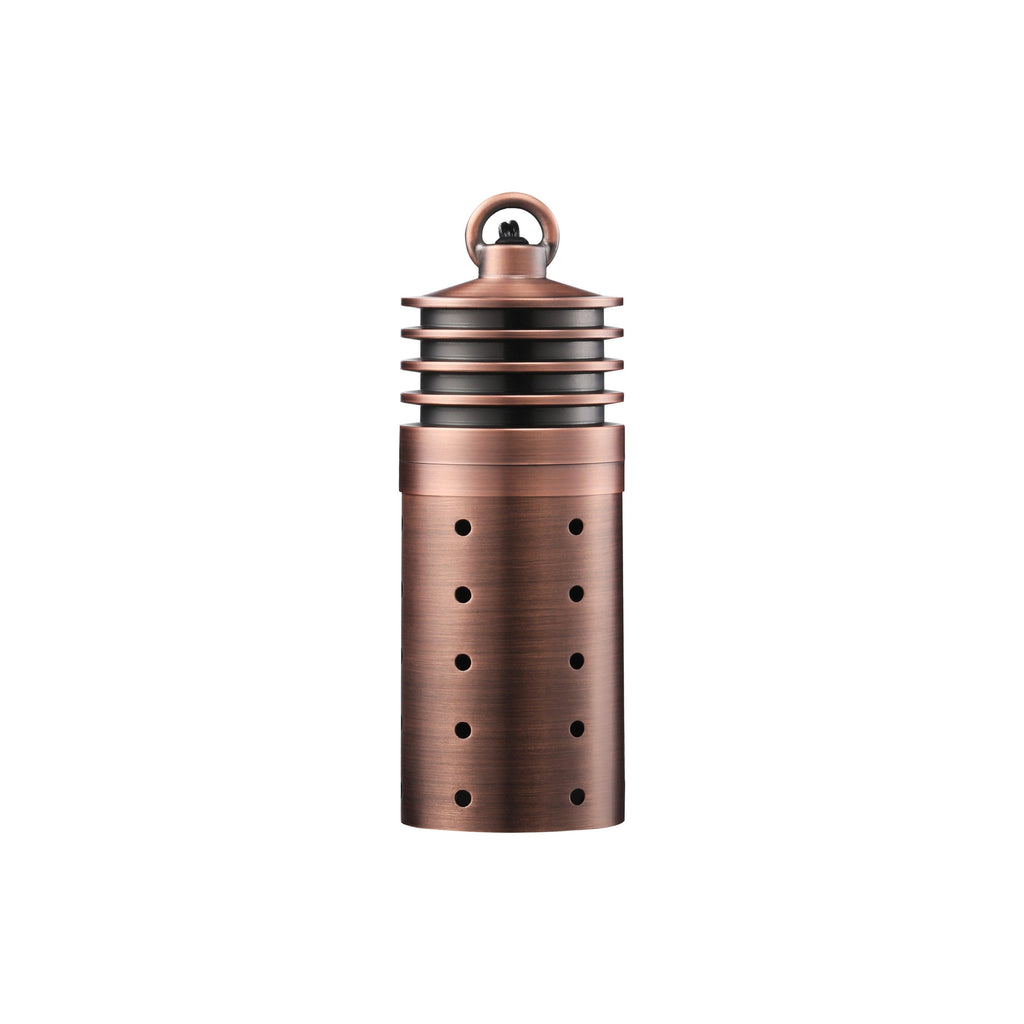 LeonLite® Scheletro Outdoor Pendant & Patio Light - Red Bronze - 2700K - LeonLite
