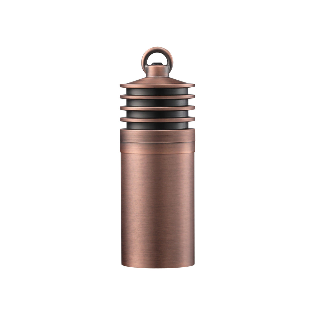 LeonLite® Cilindrico Outdoor Pendant & Patio Light - Red Bronze - 2700K - LeonLite