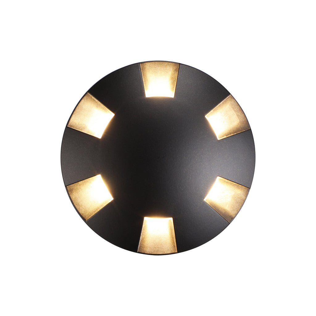 LeonLite® Fortezza In-Grade Light - Black - 3000K - LeonLite